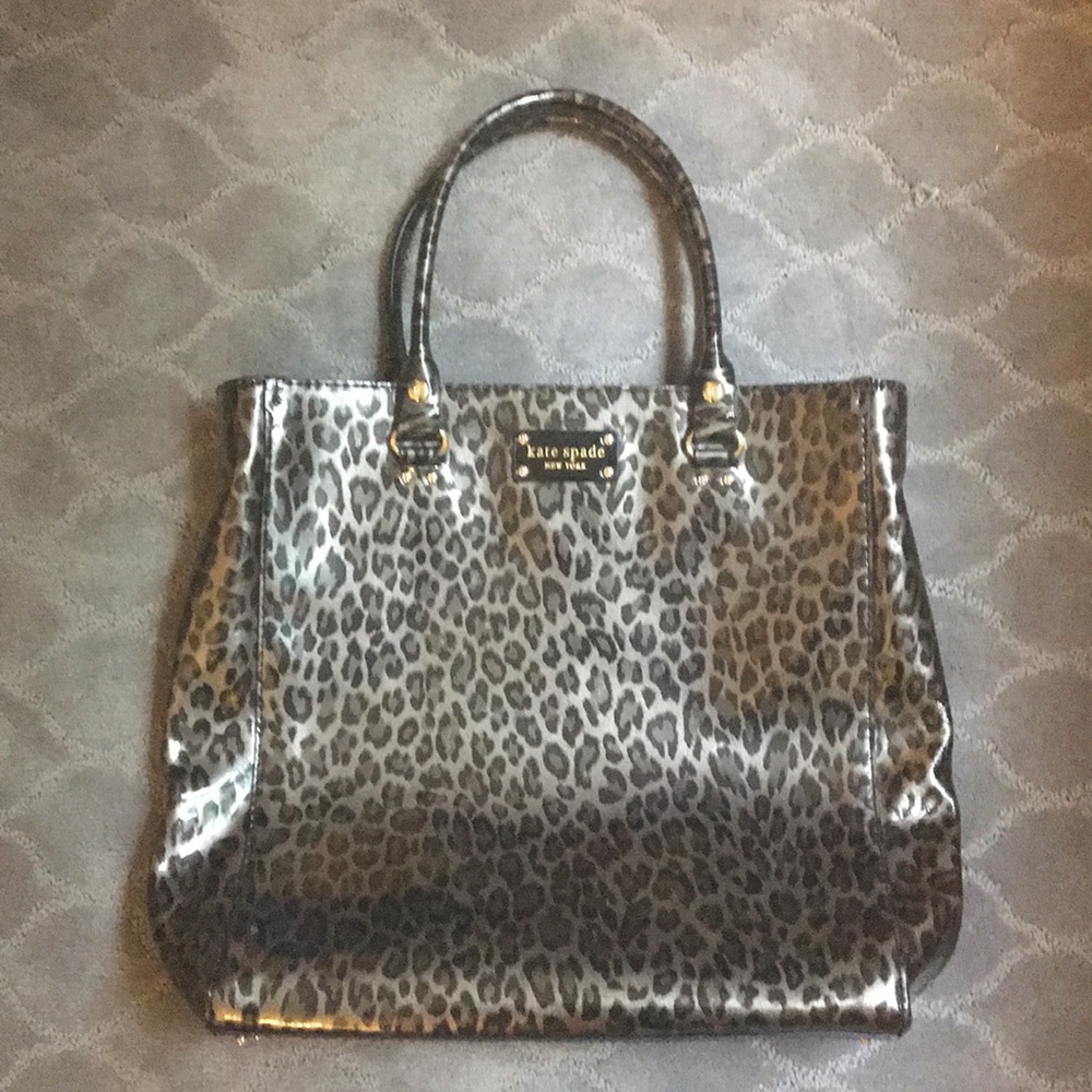 Kate Spade leopard print bag